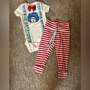 Dr. Seuss Thing 1 Outfit